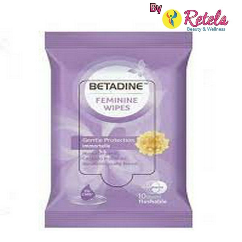 Jual BETADINE FEMINE WIPES 10 SACHET | Shopee Indonesia