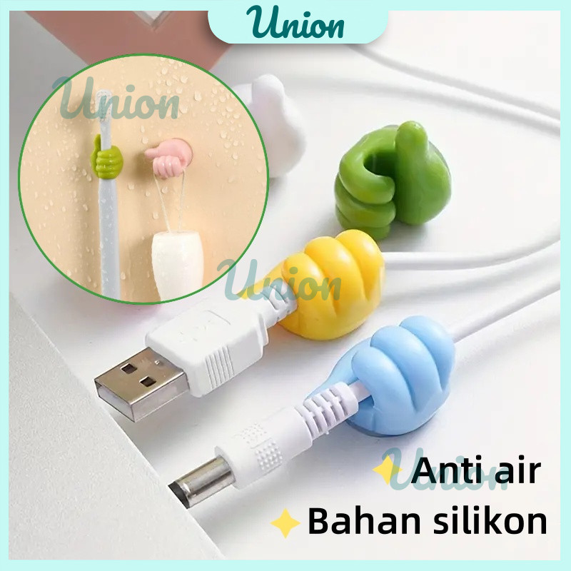 Jual UM Klip Holder Penjepit Pengait Kabel Serbaguna Model Jempol ...