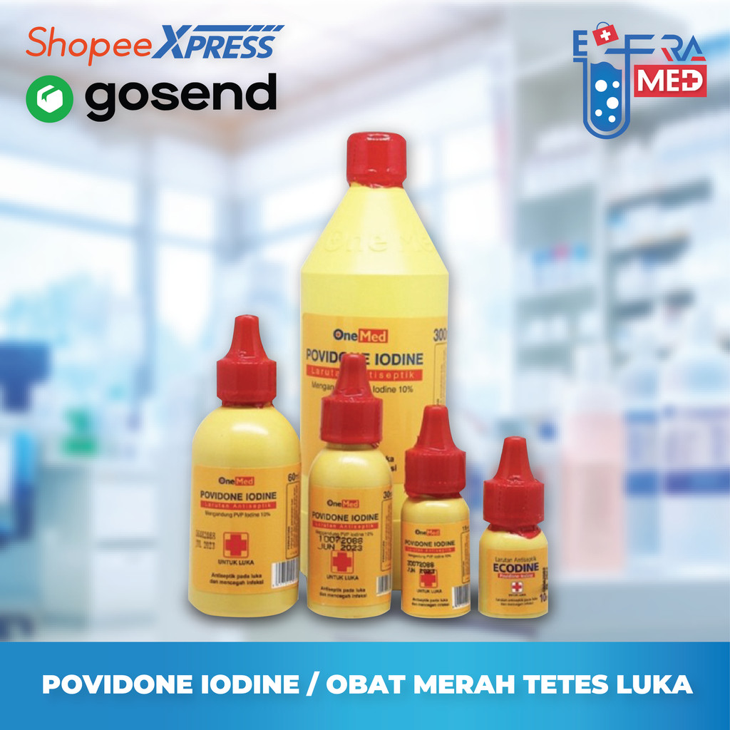 Jual Betadine Povidone Iodine Ecodine 10ml, 15ml, 30ml | Shopee Indonesia