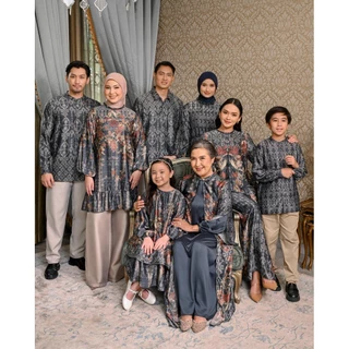 Geulis.id NAYYARA SERIES MIDNIGHT / FAMILY SET / SARIMBIT KELUARGA