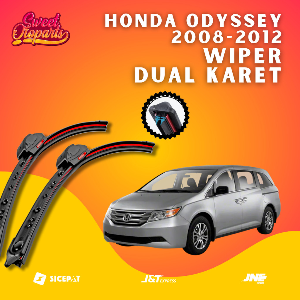 Honda Odyssey 2012 Wiper Sizenull