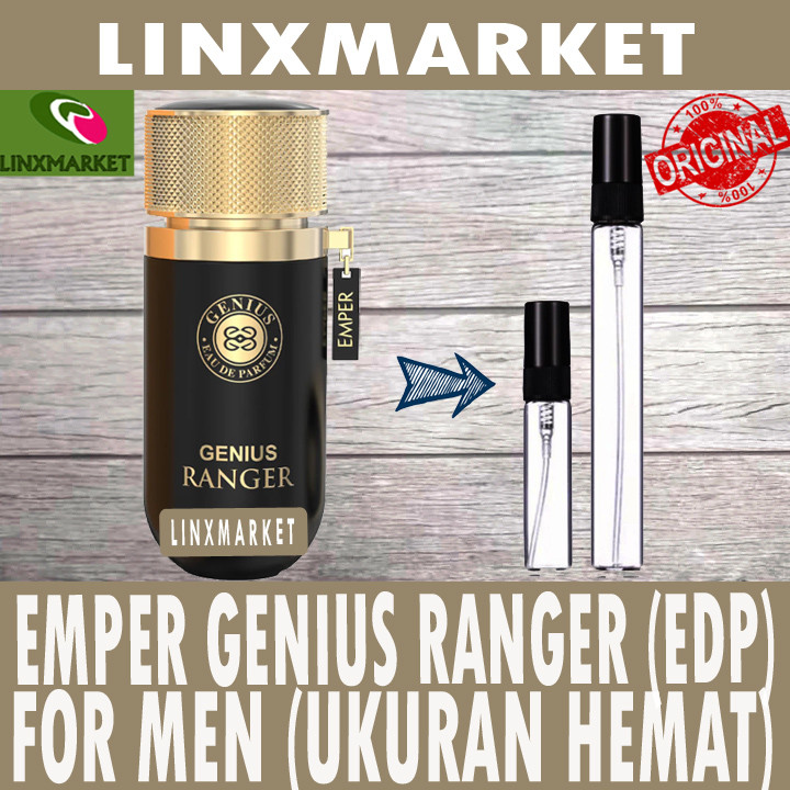 Jual EMPER GENIUS RANGER FOR MEN EDP EAU DE PARFUM UKURAN HEMAT ...