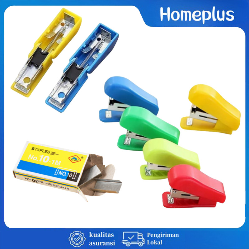 Jual HomePlus Staples Mini Stapler Ukuran Kecil Unik Lucu Unik Praktis ...
