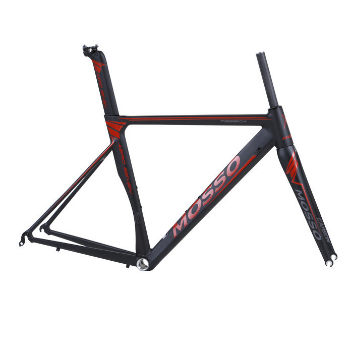 Jual Mosso 739SCA Frame Set Sepeda Aero [700C] Alloy Frame Fork Carbon ...