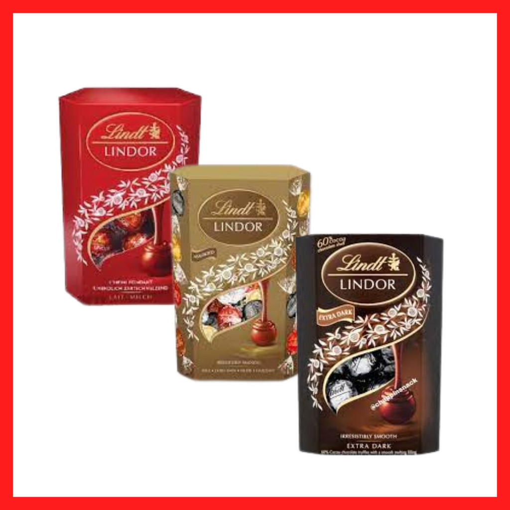 Jual Lindt Lindor Chocolate 200g 1 Pcs | Shopee Indonesia