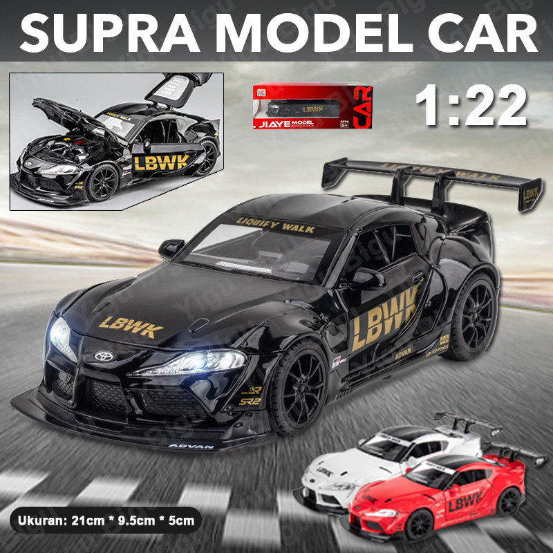 Jual 1:22 Diecast Toyota SUPRA Body Kit Liberty Walk LBWK Skala Koleksi ...