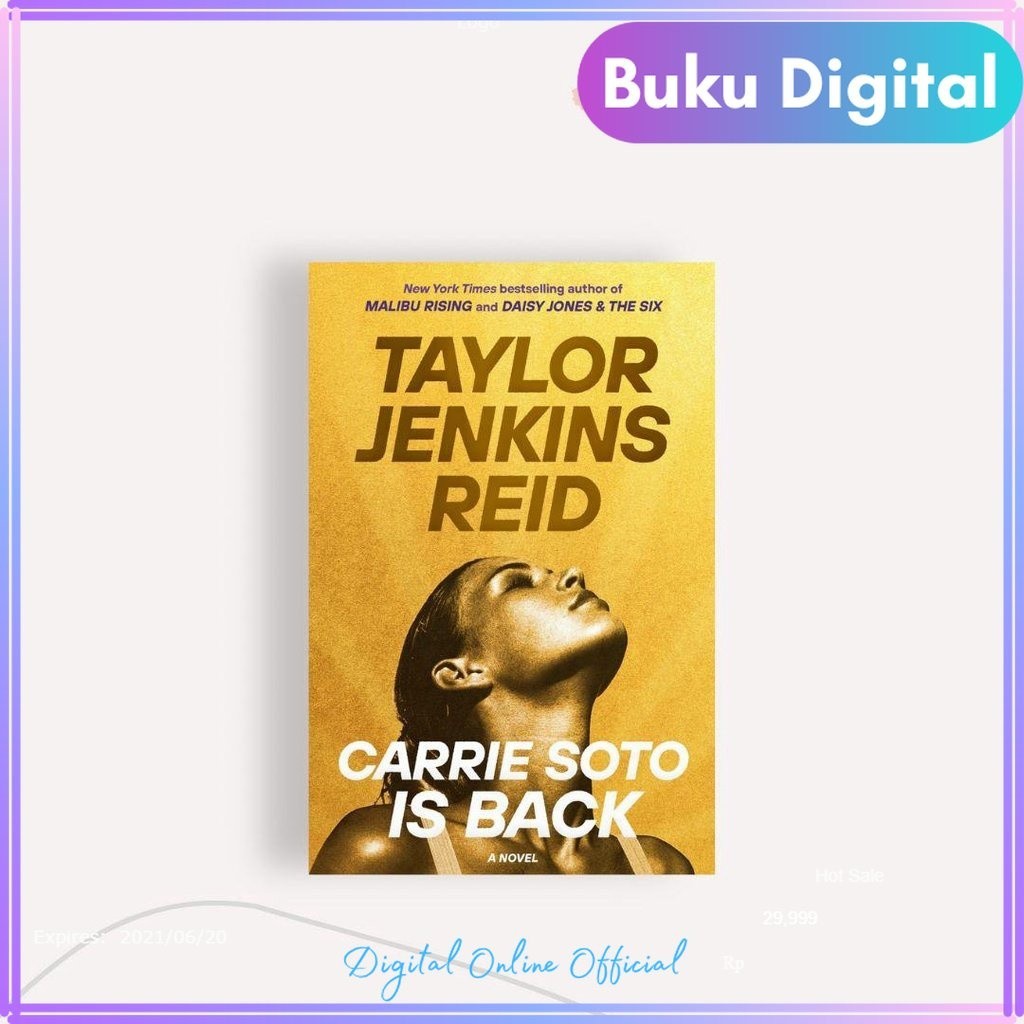 Jual Carrie Soto Is Back | Taylor Jenkins Reid | Shopee Indonesia