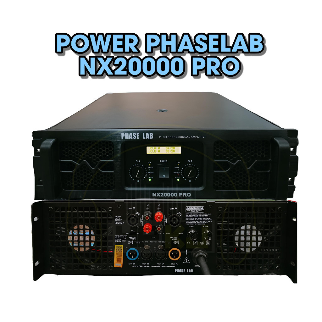 Jual POWER AMPLIFIER PHASE LAB NX20000 PRO power ampli phaselab NX 20000 pro Shopee Indonesia
