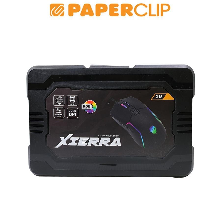 Jual MOUSE GAMING REXUS XIERRA X16 RGB Shopee Indonesia