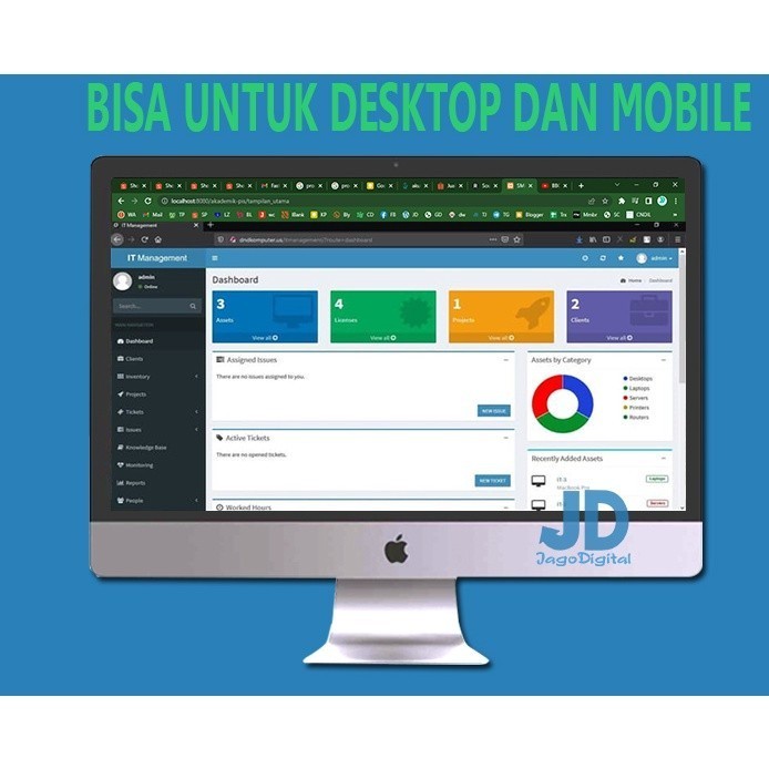 Aplikasi Web IT Management Aset IT dengan PHP