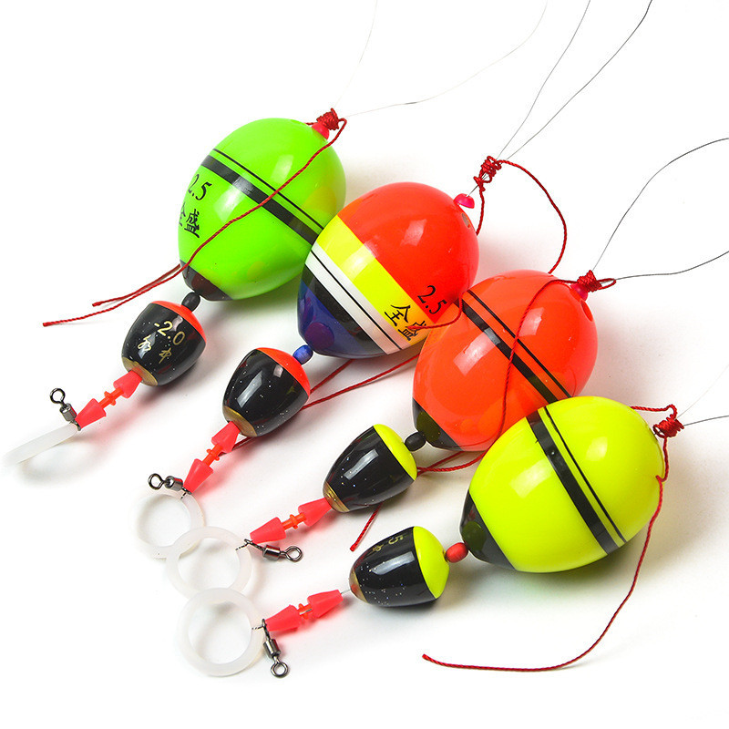 Jual Shore Rock Fishing Buoy Awa Rig ABS Swim Bobber Fortune Paulownia ...