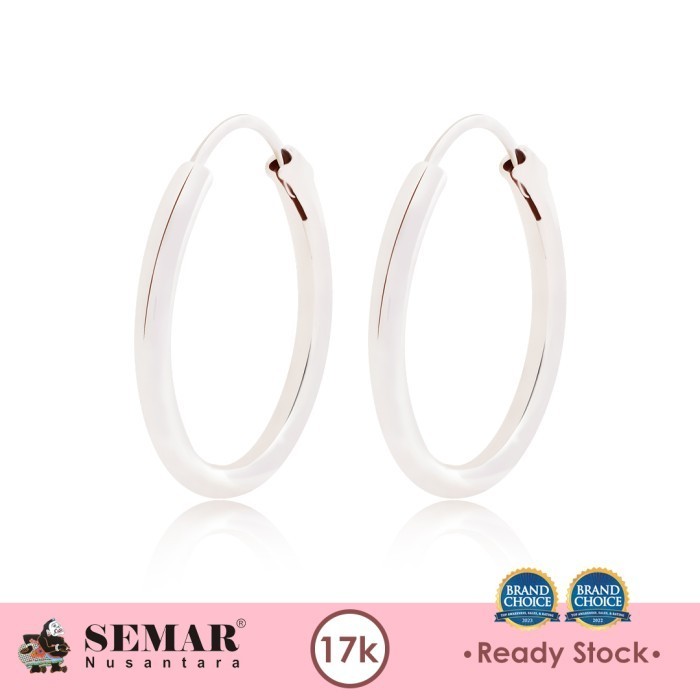 Jual Anting Emas Jipsi Original White Gold 17K Semar Nusantara | Shopee ...