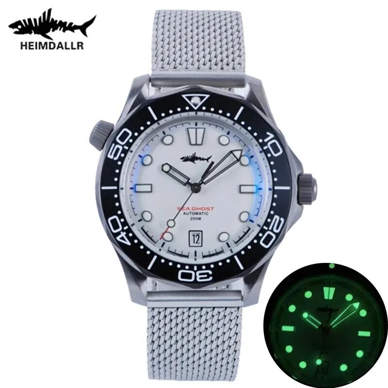 Jual Jam Tangan Pria Heimdallr Watch Titanium Sea Ghost NTTD NH35