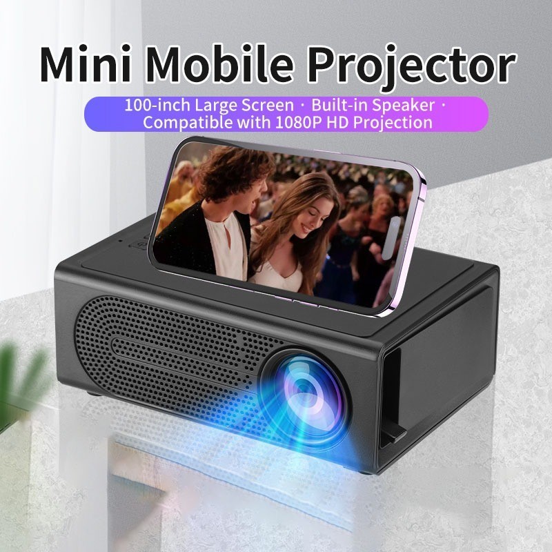 Jual proyektor mini proyektor mini portable hp home theater screen