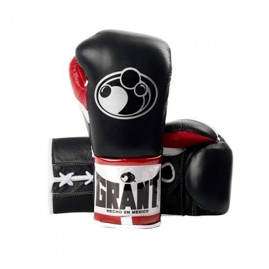 GRANT PROFESSIONAL ボクシンググローブ ブラック GRANT BOXING-10 oz Pro Fight Gloves-Metallic Gold/Black-Rare