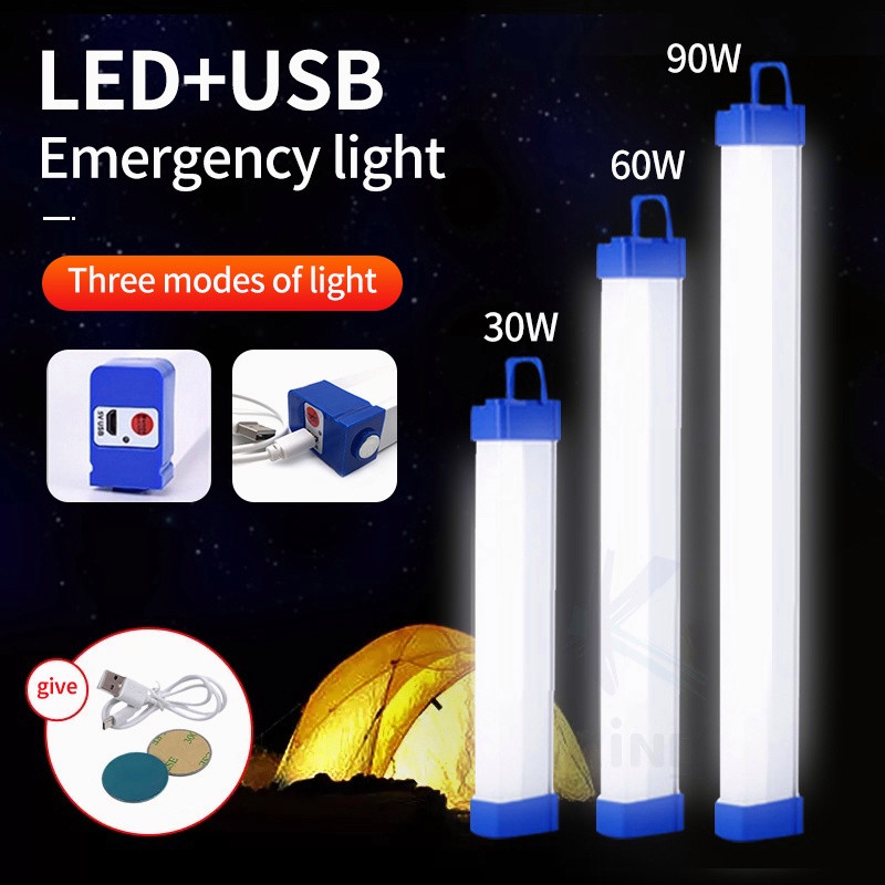 Jual Lampu Emergency LED Tahan Lama Neon Led Panjang T7 USB Portable ...
