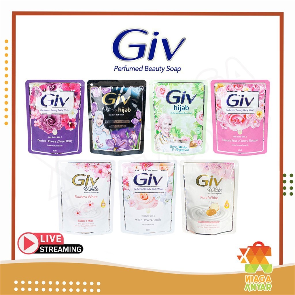 Jual Nas Giv Sabun Cair Ml Giv Body Wash Ml Sabun Giv Ml Shopee Indonesia