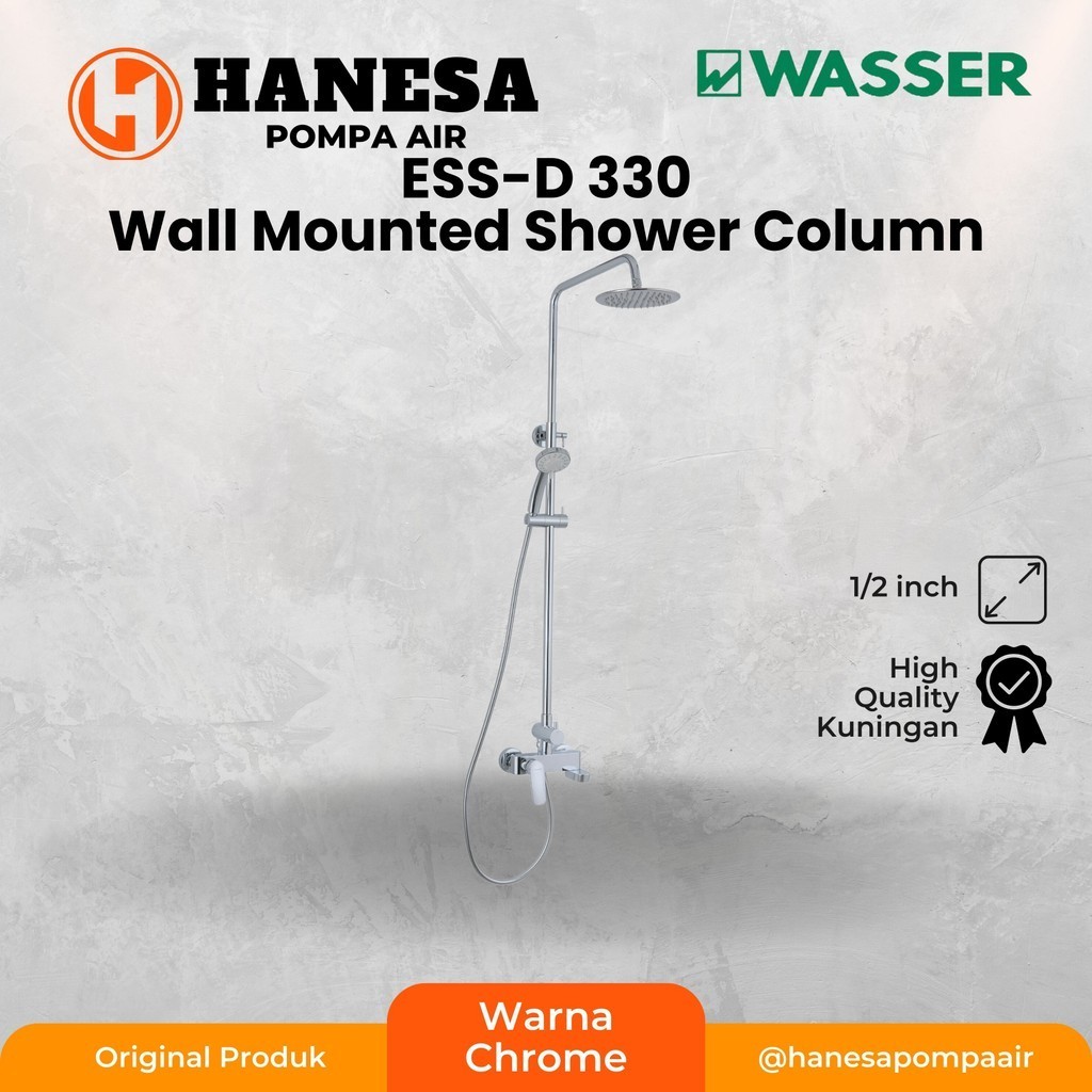 Jual WASSER ESS - D 330 (Wall Mounted Shower Column with Swivel Spout ...