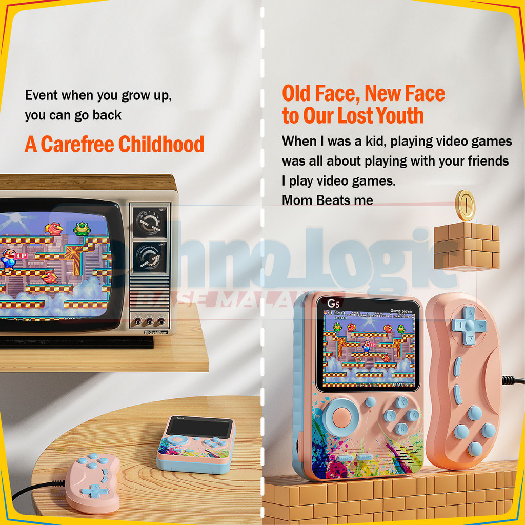 Jual Gameboy Gamebot Gimbot Nintendo Console Portable Bisa Konek TV 500 ...