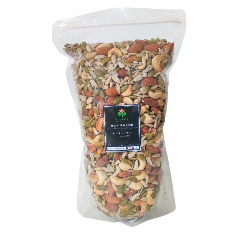 Jual TRAIL MIX NUT & SEEDS 1 KG PREMIUM 5 VARIAN - ALMOND METE MEDE ...