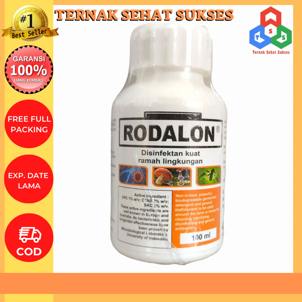 Jual RODALON 100 ml - Disenfektan Pembasmi Virus Kuman Kuman Bakteri ...