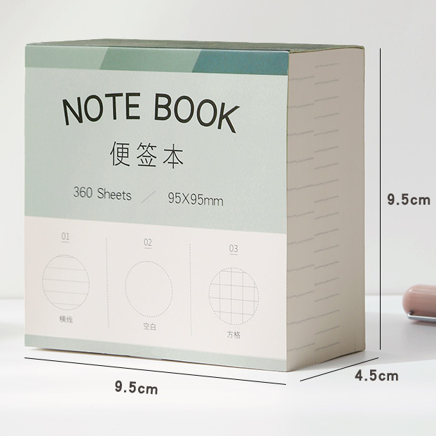 Jual Winzige Memo Pad 360 Lembar Note Paper Kertas Memo Tempel Lucu ...