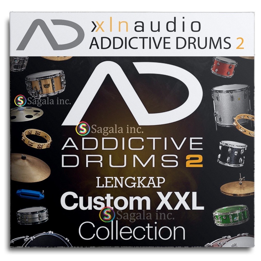 Jual XLN Addictive Drums 2 WIN MAC complete collection LENGKAP vsti drum Shopee Indonesia