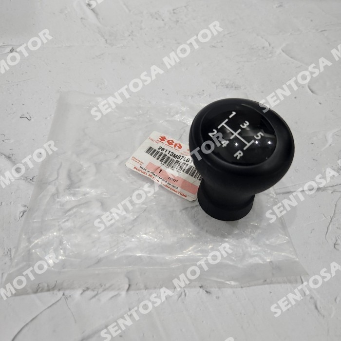 Jual shift knob shift knop suzuki karimun wagon r black asli sgp ...