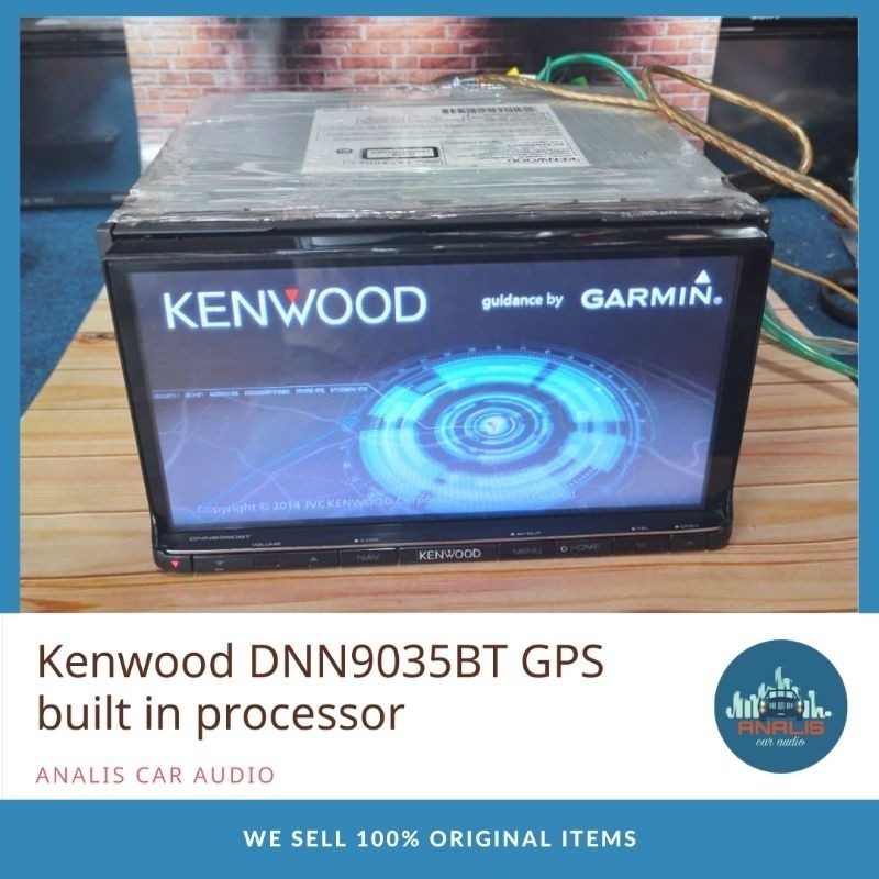 Jual Head Unit Double Din KENWOOD DNN9035BT Support GPS Bluetooth HIGH END built in processor