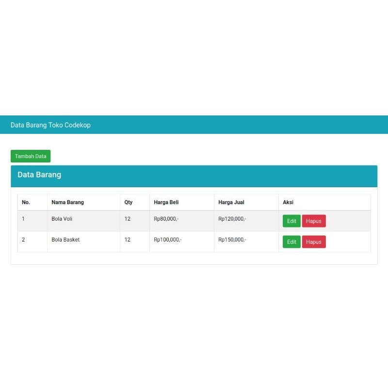 Jual Crud Codeigniter 4 rest api mysql dan PDF tutorial | Shopee Indonesia