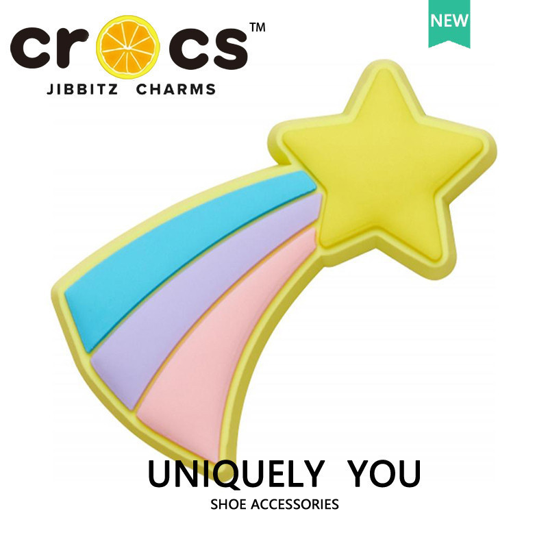 Jual JJBXC cross Shoe Buckle Star Moon Sun Cute DIY Cartoon