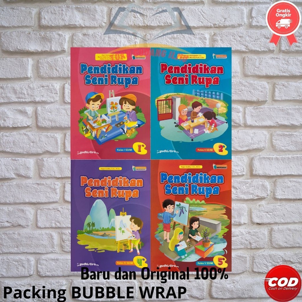 Jual Original Buku Pendidikan Seni Rupa Kelas 1 2 3 4 5 6 SD/MI ...