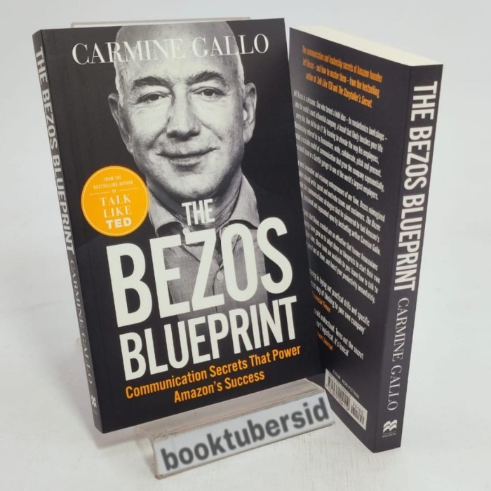 Jual Buku import Bezos Blueprint by Carmine Gallo (PB) | Shopee Indonesia