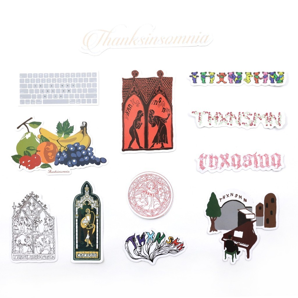 Jual Stickers Pack 03 Trysta Thanksinsomnia | Shopee Indonesia