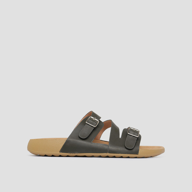 St. Yves Cross Strap Slipper Sandals Wanita main image 0