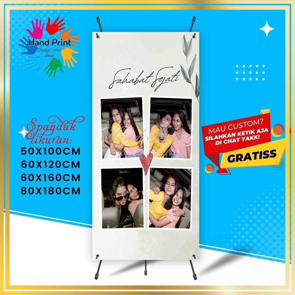 Jual SPANDUK / BANNER Foto Dump Foto Grid Kolase Foto MMT Spanduk