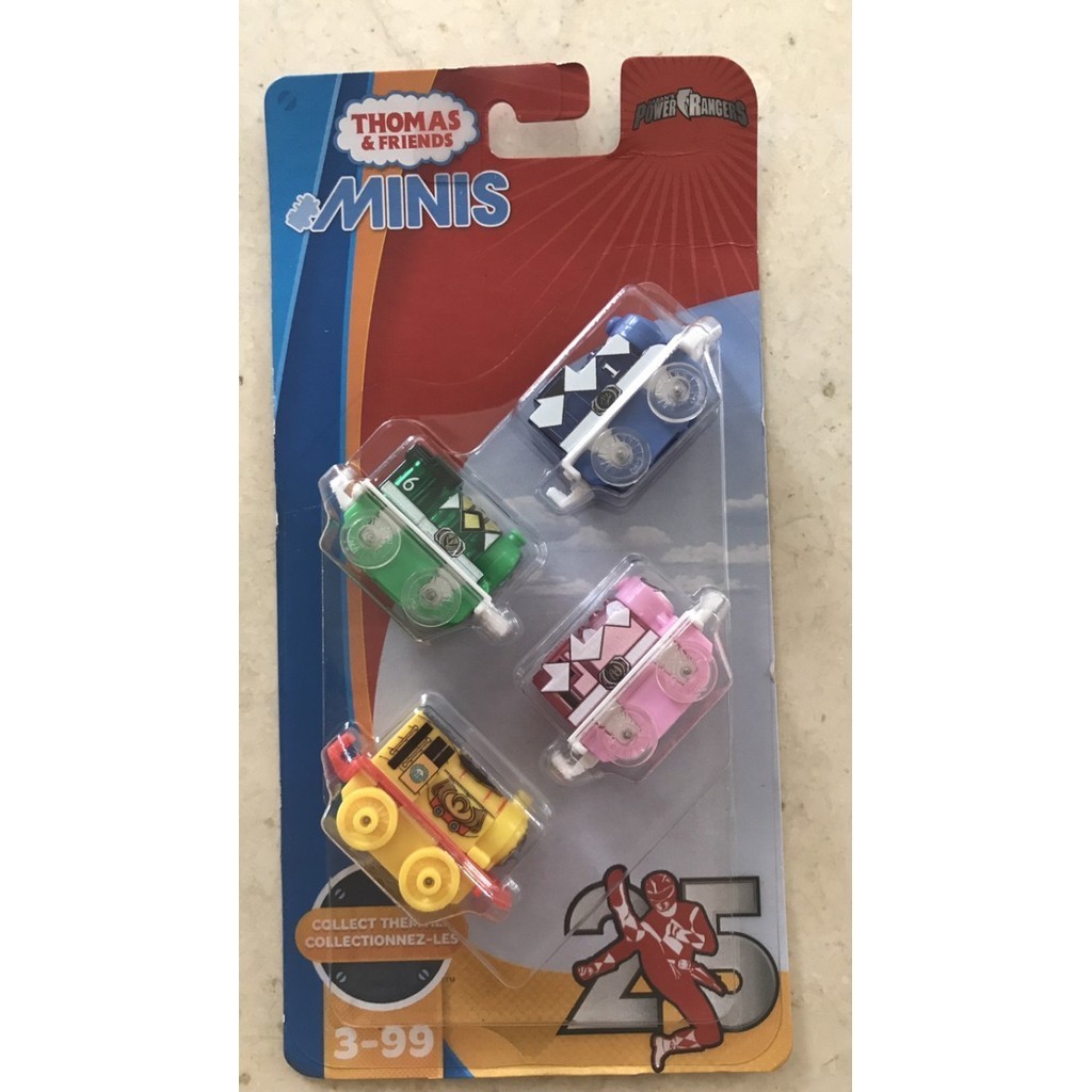 Jual Thomas and Friends Minis 4 Set - Power Ranger -KA67 | Shopee Indonesia
