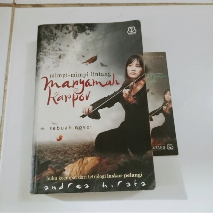 Jual Original Novel Buku Maryamah Karpov Andrea Hirata Laskar Pelangi