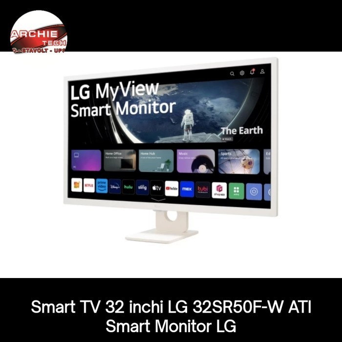 Jual Smart TV 32 inchi LG 32SR50F-W ATI | Shopee Indonesia