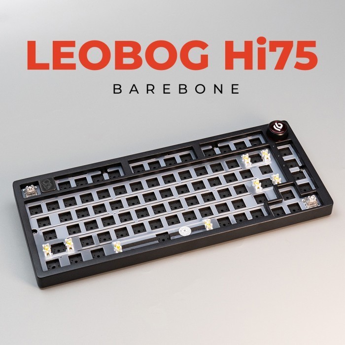 Jual LEOBOG Hi75 Non-RGB Barebone Wire 75% Hotswappable Mechanical ...