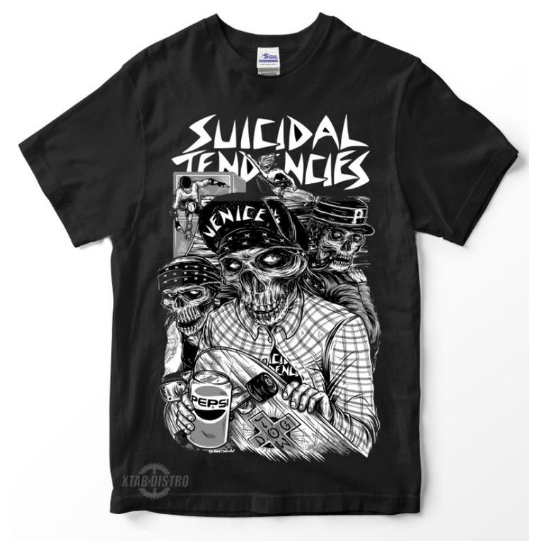 Jual kaos band SUICIDAL TENDENCIES VENICE Premium Tshirt Suicidal tendencies slayer trash metal