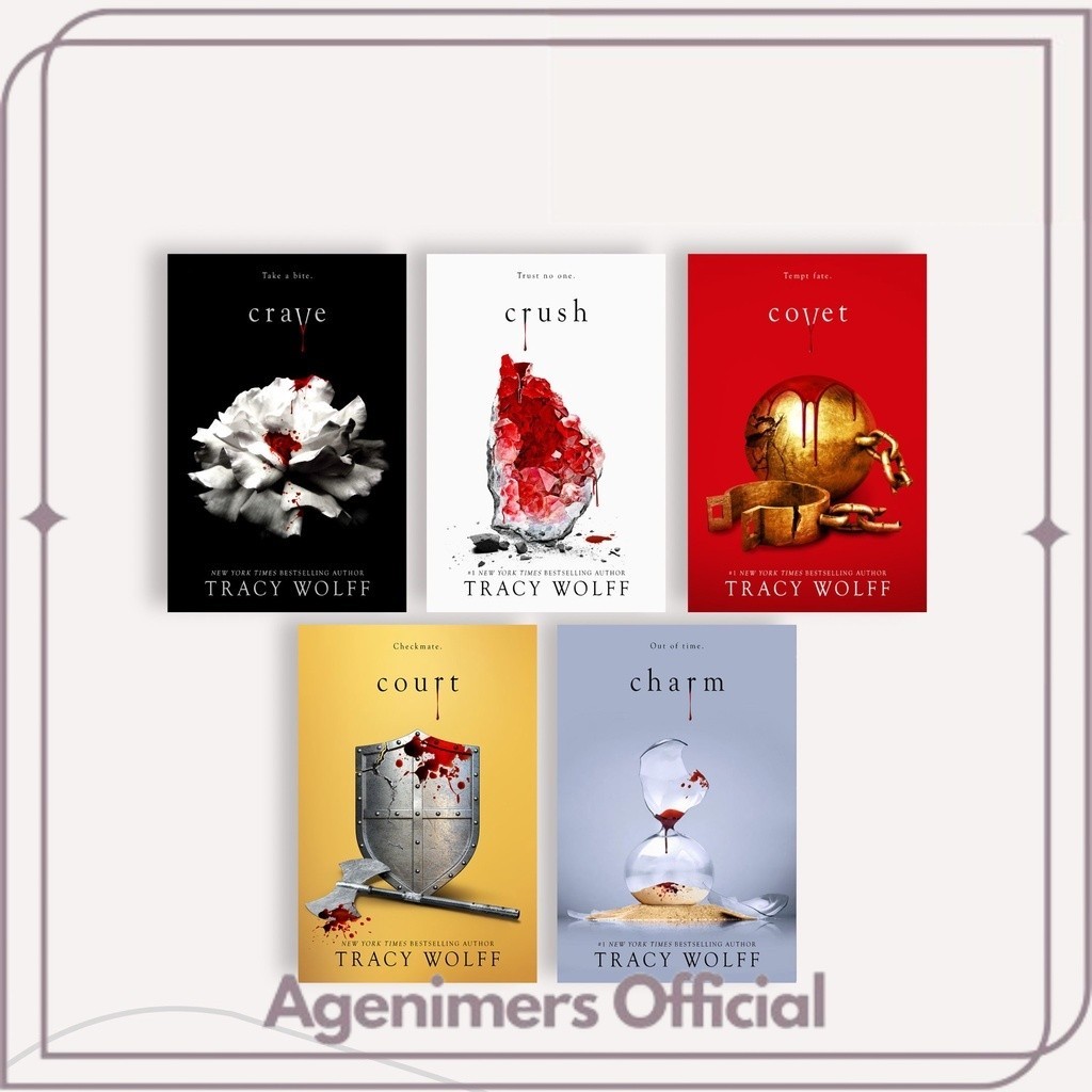 Jual Crave, Crush, Covet, Court, Charm ( Tracy Wolff ) Shopee Indonesia