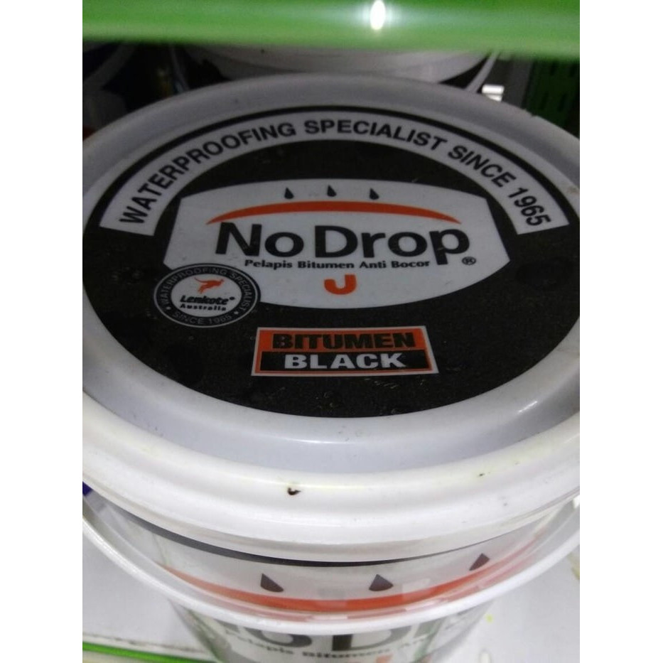 Jual No Drop Bitumen 4kg - Cat pelapis bitumen - Cat pelapis anti bocor ...