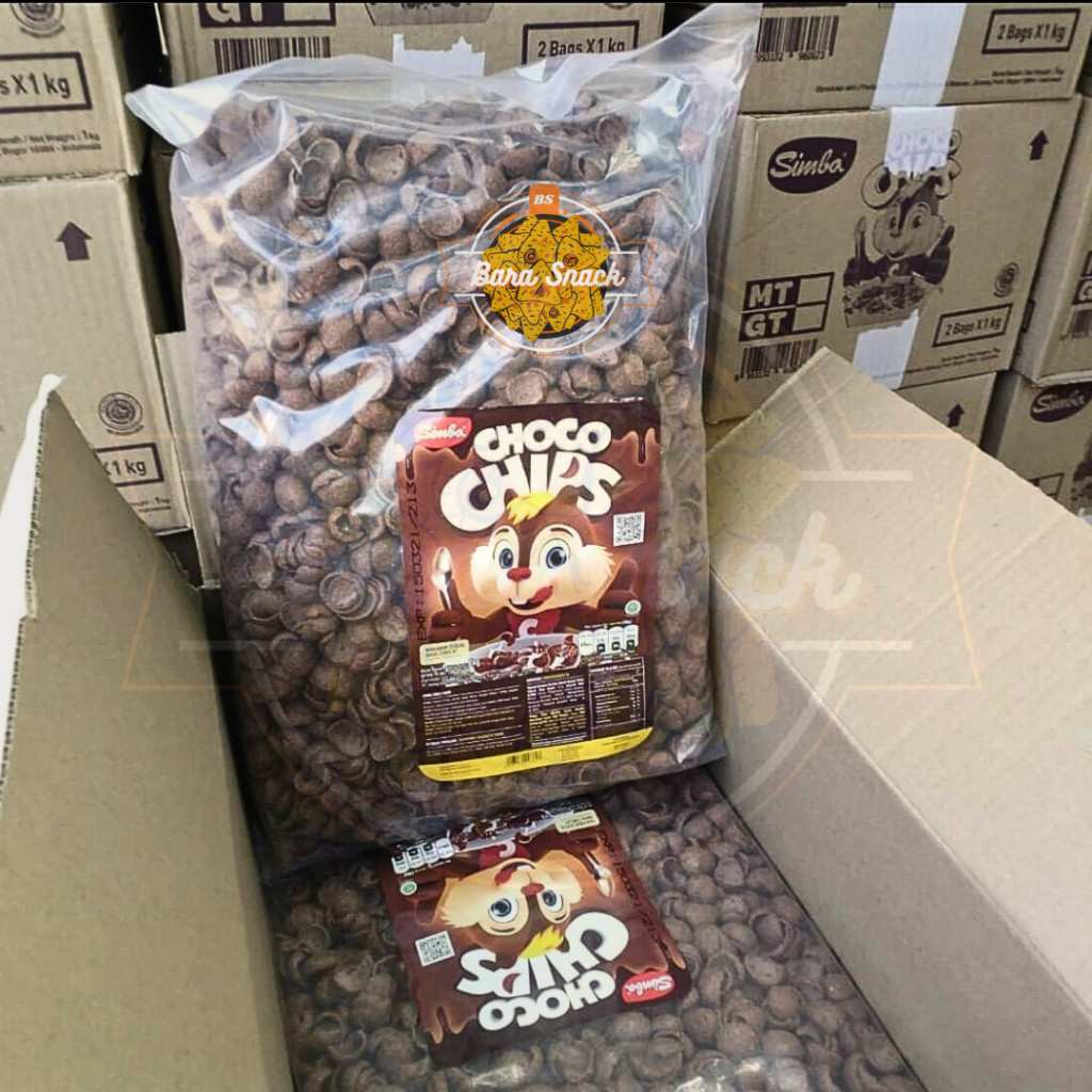 Jual [ 250gr ] Simba Choco Chips / Sereal Coklat Premium / Camilan ...