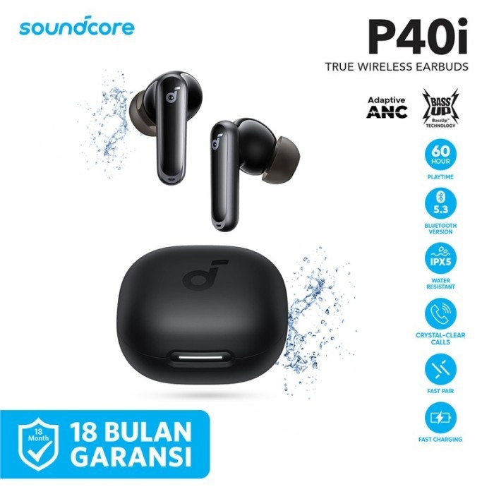 Jual Anker Soundcore P40i ANC TWS Noise Cancelling Earbuds Earphone ...
