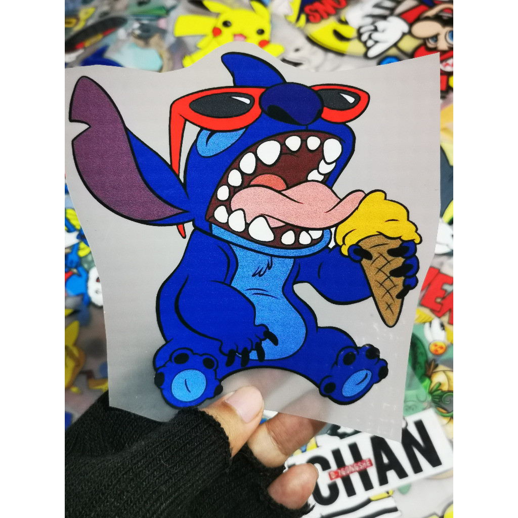 Jual STICKER SABLON SETRIKA DTF STITCH UNTUK KAOS TOTEBAG TOPI | Shopee ...
