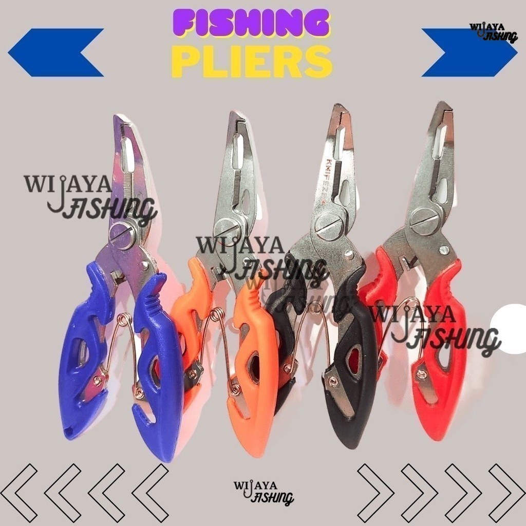Jual Tang Split Ring Mini Fishing Plier Pliers Stainless Steel Cutting ...
