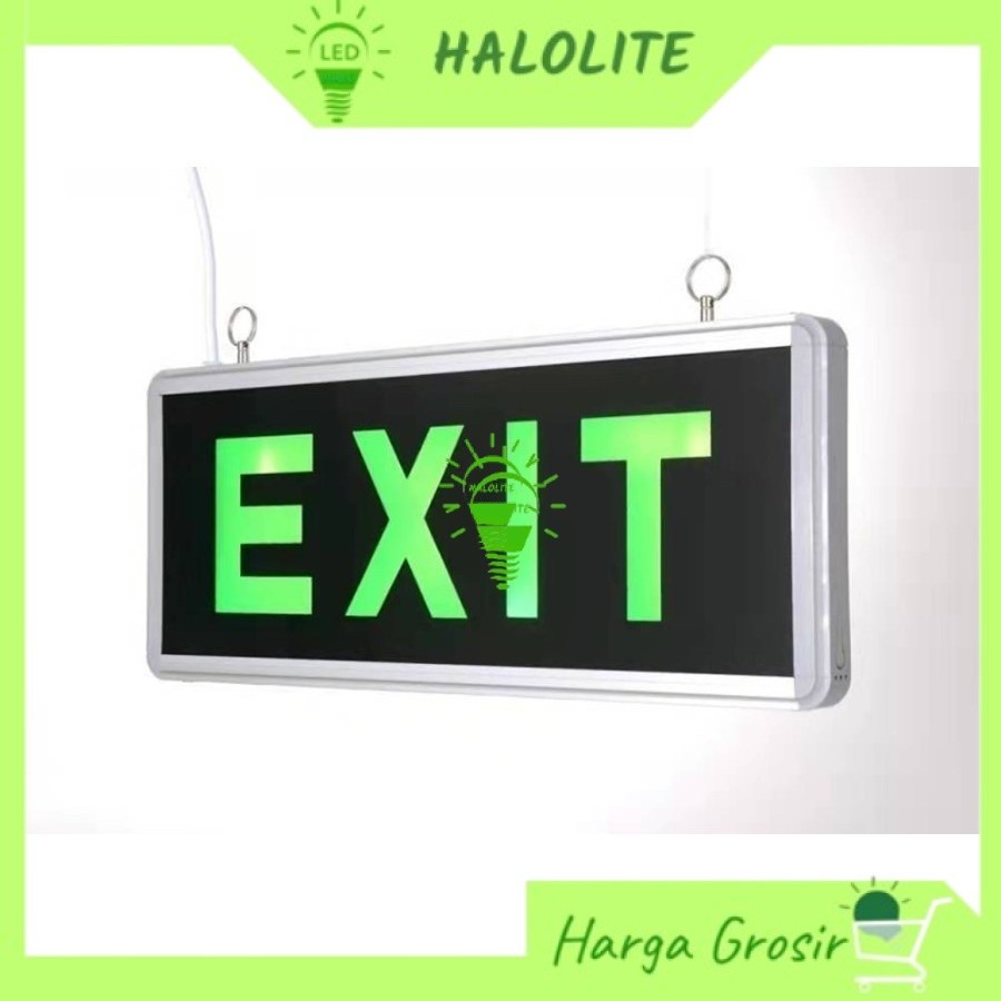 Jual Lampu EXIT LED / Lampu petunjuk darurat Emergency EXIT Lamp/EXIT ...