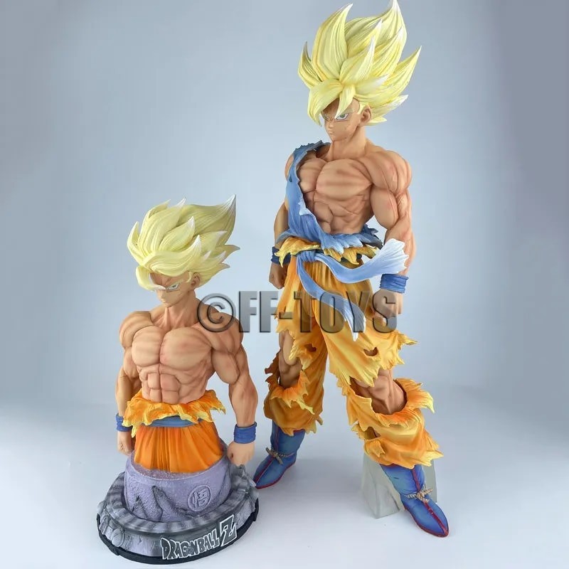 Figurine Dragon Ball Z Son Goku Namek 30 Cm - Super Saiyan SSJ1 Statue PVC 2024