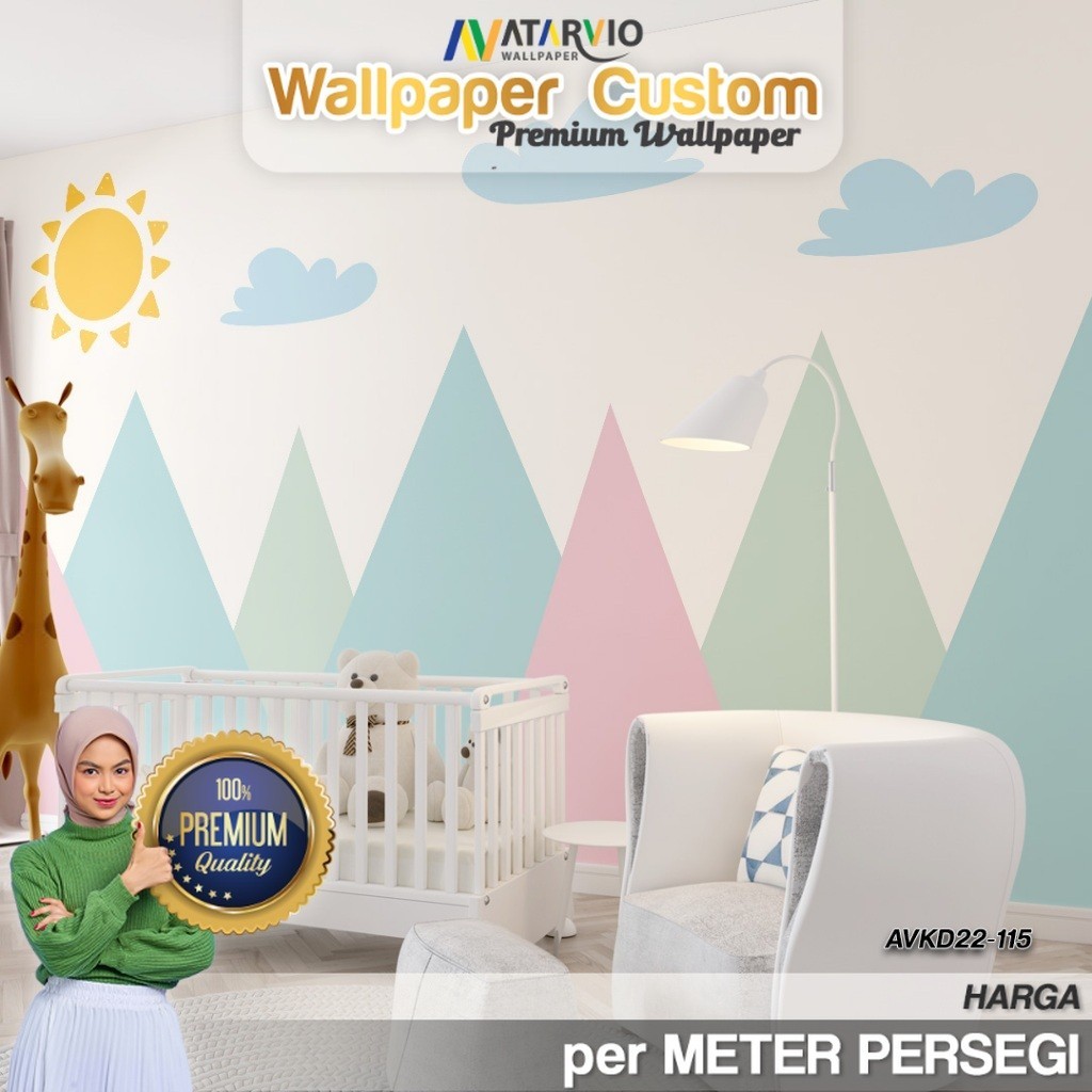 Jual Wallpaper Dinding Custom | Wallpaper Dinding Kamar Anak